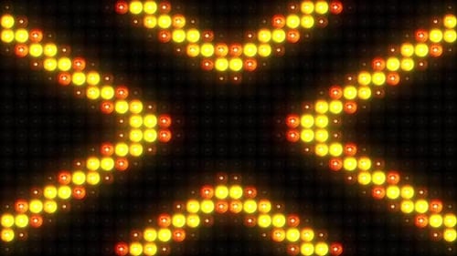 Flashing Lights Wall VJ Stage Background Loop