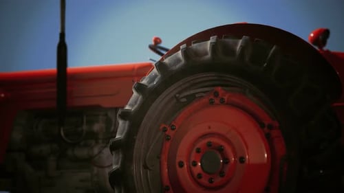 Old Vintage Retro Tractor
