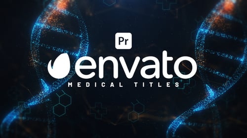 Cinematic DNA Opener for Medical Technology Presentations