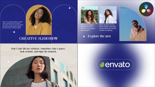 Clean Fashion Slides for DaVinci Resolve