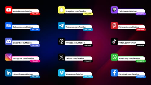 Social Media Lower Thirds | Final Cut Pro X