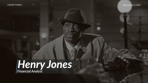 Retro Lower Thirds | After Effects