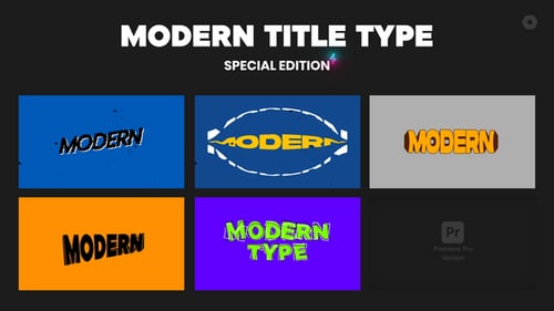 Modern Title Type