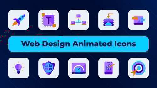 Web Design Animated Icons
