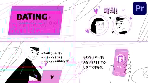 Dating-App-Erklärer für Premiere Pro