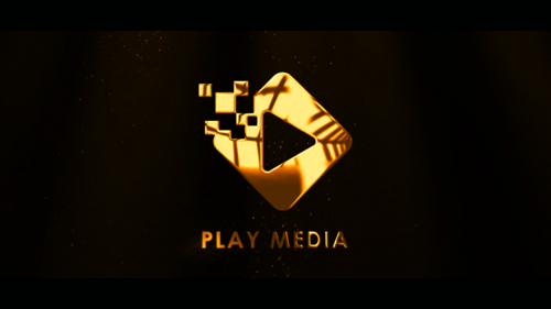 Golden Logo Animation