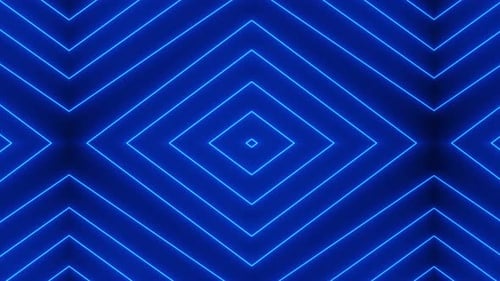 Abstract line glowing animation 4k. Neon light glowing line animation. Vd 68