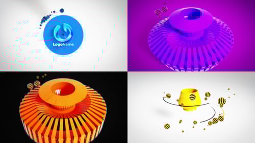 Abstract Logo Reveal