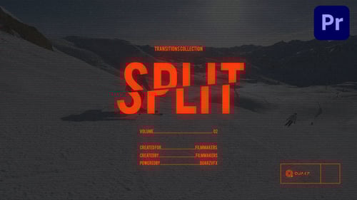 Split Transitions for Premiere Pro Vol. 02