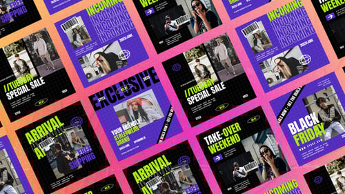 Gonner Fashion Social Media Posts