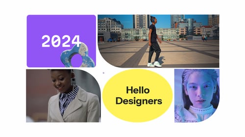 Dynamic Design Opener with Modern Geometric Transitions