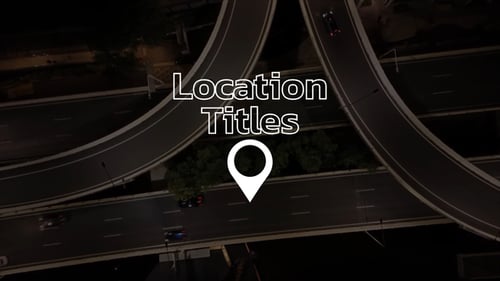 Animated Location Titles Pack for Travel Videos