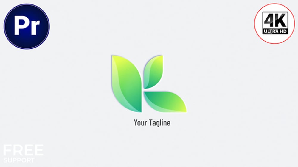Abstract Logo Reveal MOGRT, Logo Stings ft. logo end & logo ending Envato