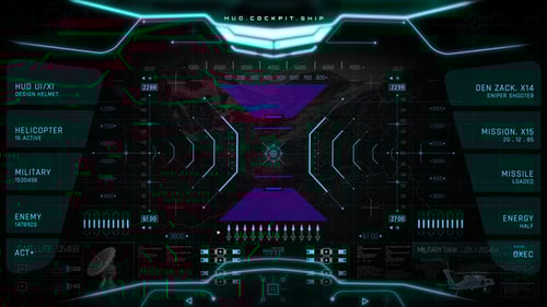 HUD PRO Military Cockpit 1