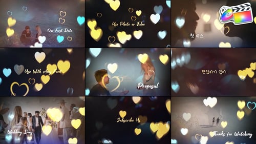 Wedding Love Story for FCPX