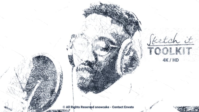 Sketch Editable Video Templates - Envato