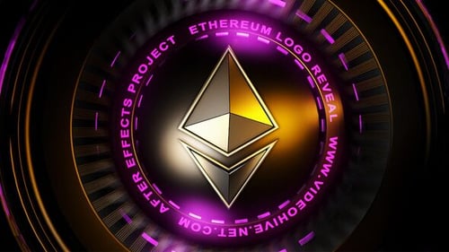 Ethereum Logo Reveal