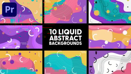 Liquid Abstract Backgrounds