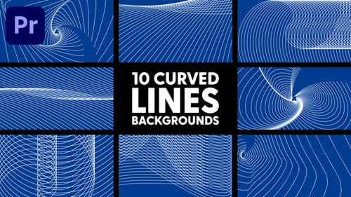 Fundos de linhas curvas