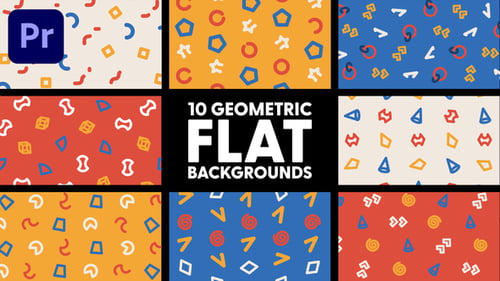 Geometric Flat Backgrounds