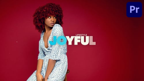 Opener Joyful Life for Premiere Pro