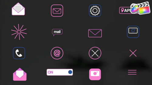 Animated App Icons and Modern UI Elements