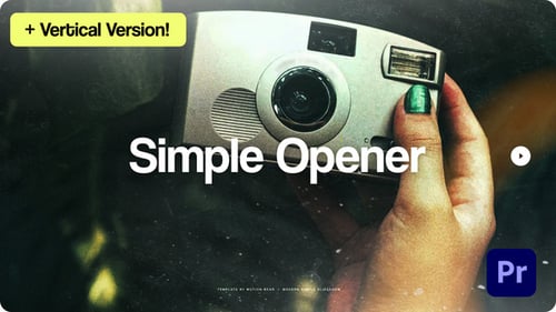 Simple Opener For Premiere Pro