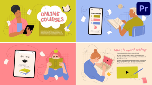 Online School Explainers for Premiere Pro