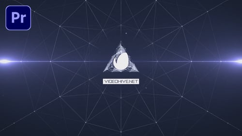 Geometric Plexus Logo Reveal Intro