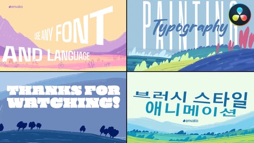 Painting Typography | DaVinci Resolve
