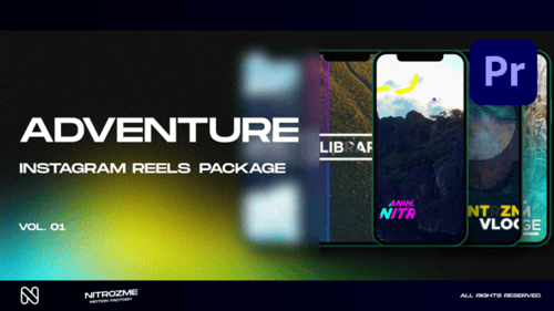 Adventure Instagram Reels Vol. 01 for Premiere Pro