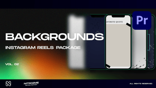Backgrounds Instagram Reels Vol. 02 for Premiere Pro