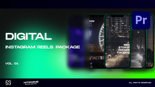 Digital Instagram Reels Vol. 01 for Premiere Pro