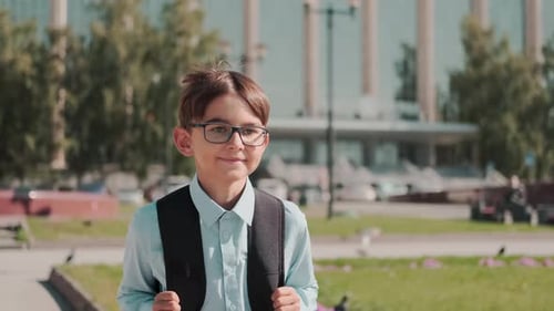 Online Education, Back To School, Happy Schoolboy, Learn Lessons.