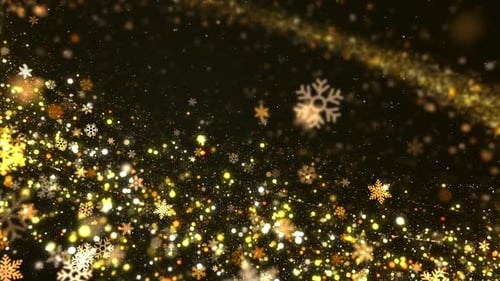 Glitzernder Hintergrund Schneeflocke