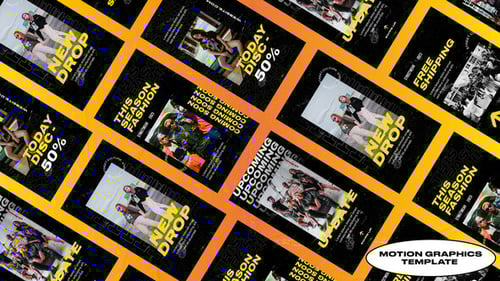 Dynamic Streetwear Sale Instagram Reels and Stories