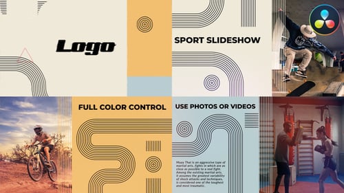 Sport Slideshow | DaVinci Resolve
