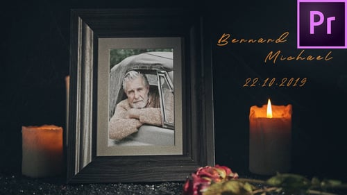 Funeral Memorial - Premiere Pro