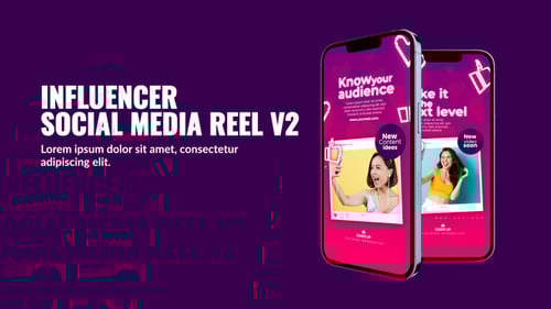 Dynamic Animated Social Media Stories and Influencer Reels