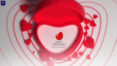 Valetines Day Heart Logo