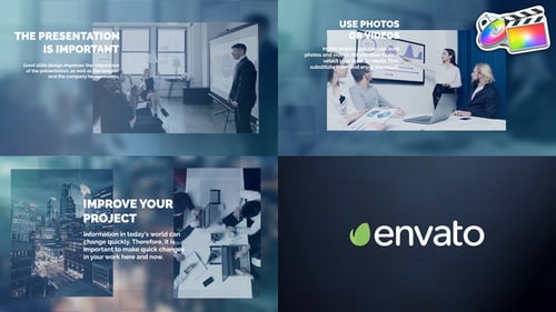 Modern Corporate Slideshow Business Presentation Template