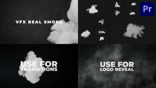 Dynamic Realistic Smoke VFX Pack for Video Editing
