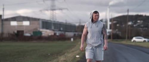 Runner in a Field