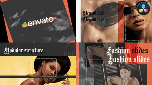 Stylish Texture Slides for DaVinci Resolve