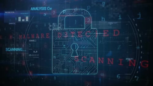 Digital Padlock Cybersecurity Scanning and Malware Analysis