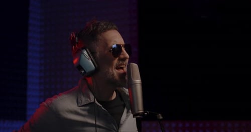 Singer Records en estudio