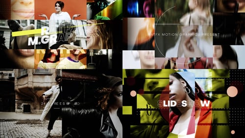 Dynamic Fashion Opener with Glitch Effects and Modern Graphic Transitions