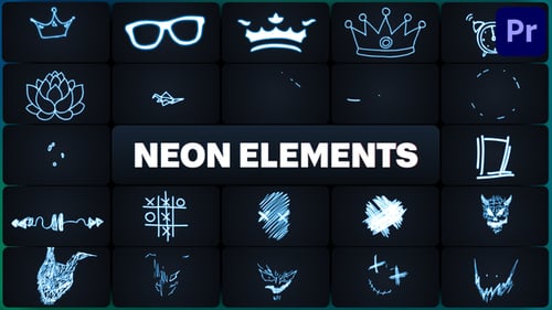 Neon Elements for Premiere Pro