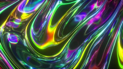 Fond animé abstrait coloré