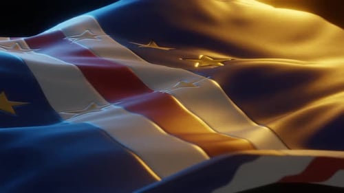Cape Verde - Stylized Flag